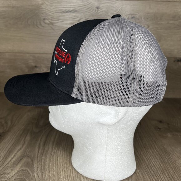 Fortline Waterworks Trucker Hat Black Gray Cap Pacific Snapback - Picture 3 of 10